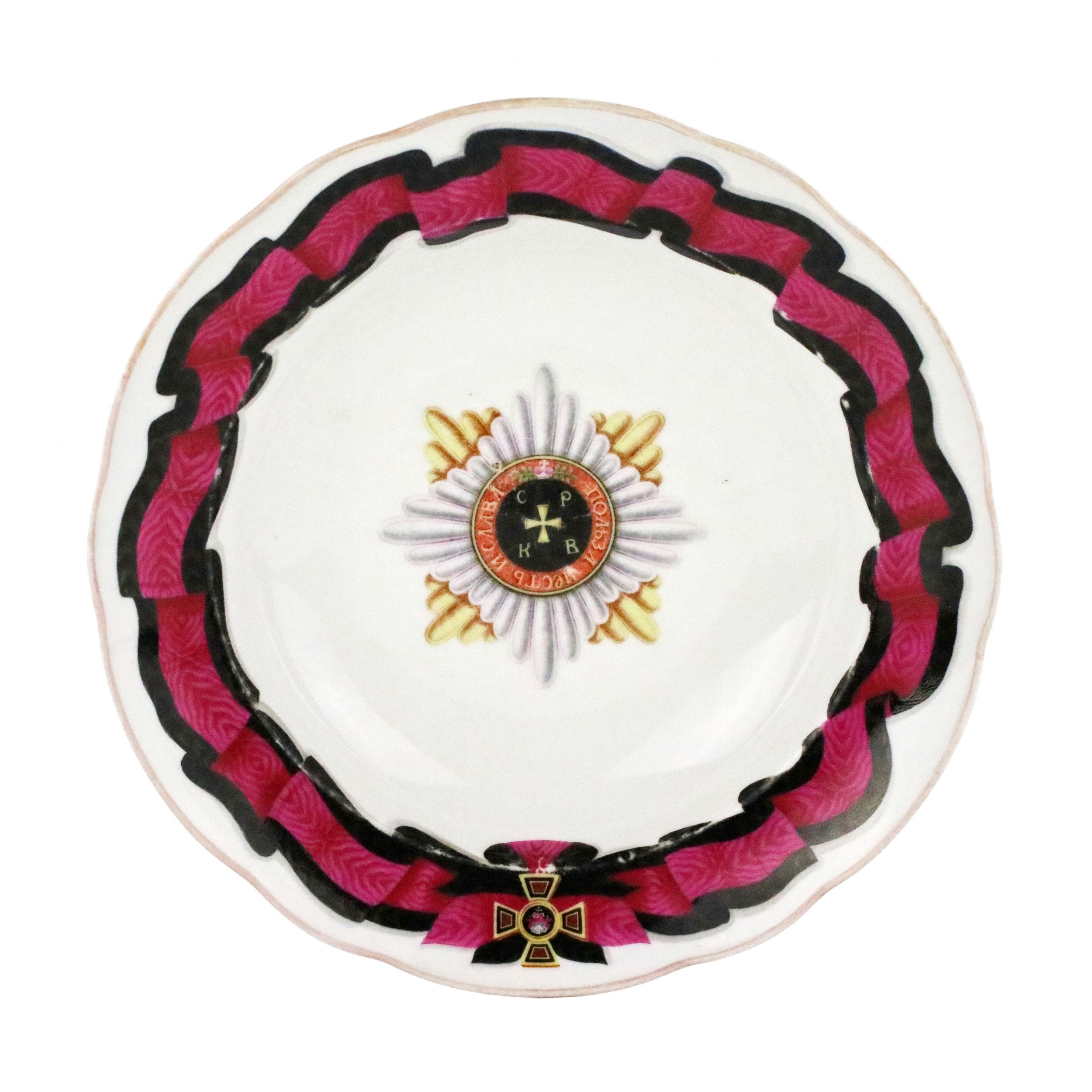 Plate-of-order-service-from-Popov`s-factory-1840-50s-