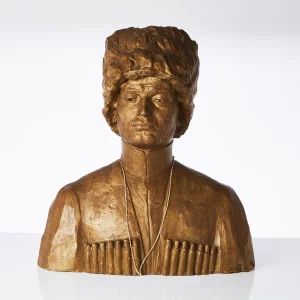 Bust "Cossack". Russia. 1909. 