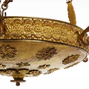Empire style chandelier. Royal Russia. 19th century. 