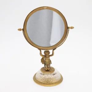 Empire style table mirror