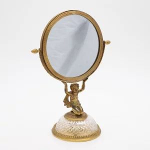 Empire style table mirror