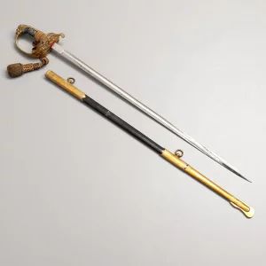 Zviedru zobens, jūras spēks, virsnieks. 1876. gads 
