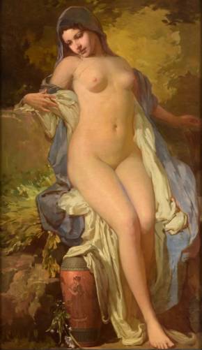 Janos Gabriel Stein. Nymphe de Venus. Personnification de l`Amour. Debut du 20ème siècle. 