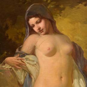 Janos Gabriel Stein. Nymphe de Venus. Personnification de l`Amour. Debut du 20ème siècle. 
