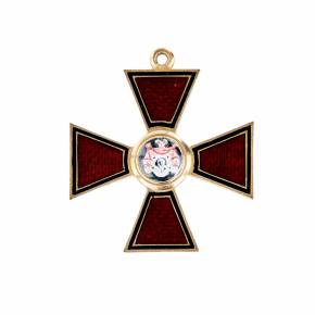 Insigne de l&39;Ordre des Saints Egaux aux Apôtres Grand-Duc Vladimir 4e degré. 