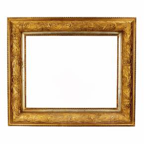 Art Nouveau gilded frame. The turn of the 19th-20th centuries. 