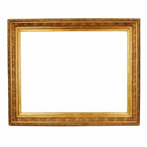 Gilded, wooden frame of classic design. 20th century. 