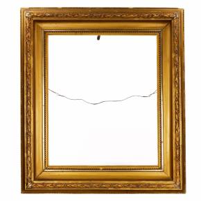 Large, classic 19th century frame. 