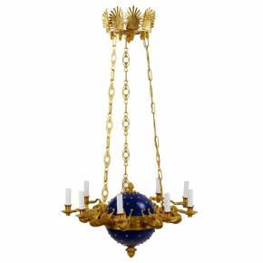 Impressive chandelier in Empire style. Royal Russia. 19th century.