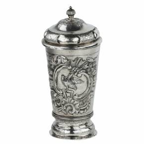 Русский серебряный кубок. Москва 1764 год.