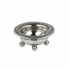 SALERON SUR TROIS PIEDS BOULE GORHAM SILVER CO., ÉTATS-UNIS, XXe SIÈCLE