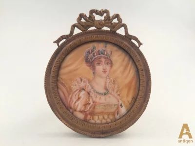Portrait miniature "Josephine"