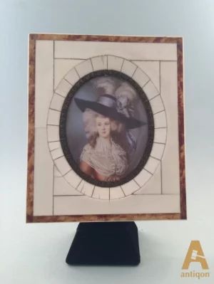 Portrait miniature "Miss Gainsborough"