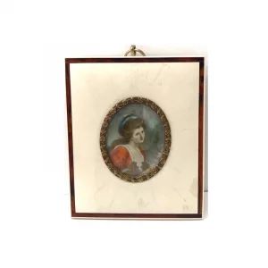 Portrait miniature "Lady Hamilton" 