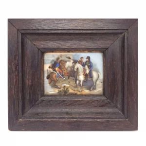 Пара фарфоровых миниатюр "Наполеон"