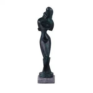 Бронзовая Скульптура Девушка.  Archipenko 1929