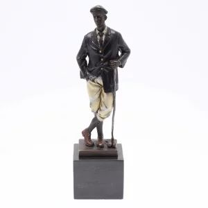 Bronze sculpture "Golfer"