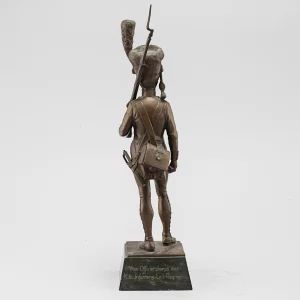 Figurine en bronze Soldat «FR. BERNAUER München »