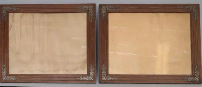 Pair of Art Nouveau frames