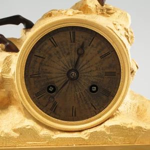 Horloge de cheminee "Cavalier"