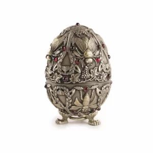 Silver Easter Egg