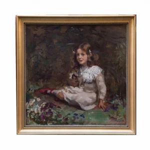 Painting "Girl with a Doll"