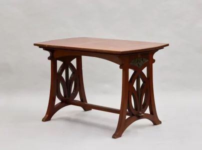 Art Nouveau Wooden table