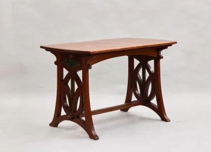 Art Nouveau Wooden table