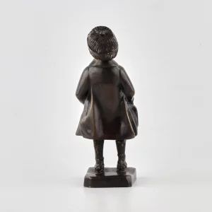 Bronze statuette Boy. 
