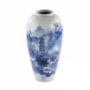 Vase chinois en porcelaine Arita 1912-1926