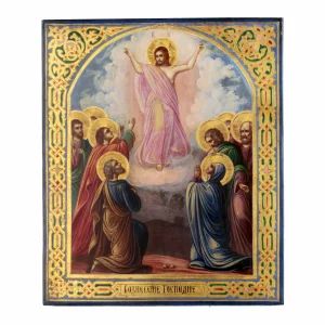 Icon of the Ascension of the Lord. Russia 1920 century. 