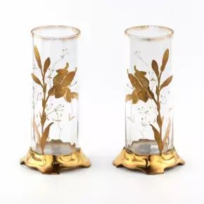 Pair of Art Nouveau vases 