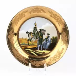 Dish "Soldiers of the Russian army of the 19th century". 