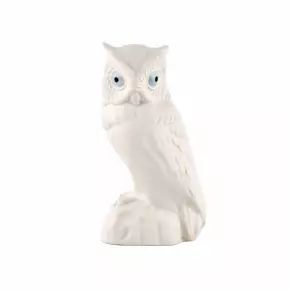 Porcelain owl from Gardner factory.