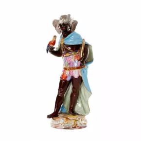 Figurine en porcelaine allegorie "Afrique" 