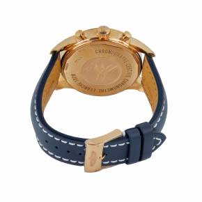 Men`s wrist watch Breitling Transocean Unitime Rose Gold. 