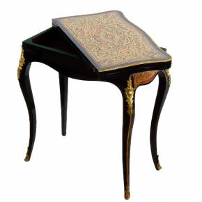 Card table in Boulle style. 