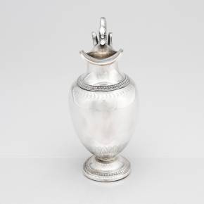 Французский кувшин, серебро, марка Жана-Батиста-Клода Одио (Париж, 1819-1838)