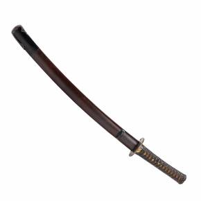Un sabre japonais. Wakizashi. 19ème siècle.