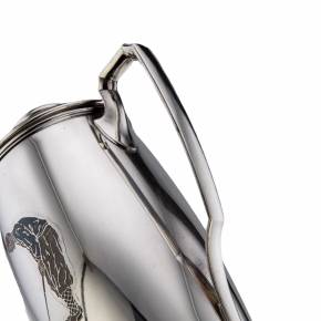 Rare American silver plated cocktail shakers. 