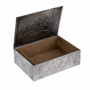 Tiffany & Co. Серебряная коробка для сигар Самородок. 1970 е.