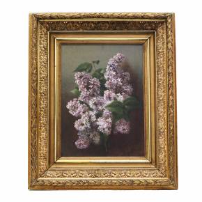 G. Kondratenko. Lilac still life, last quarter of the 19th century. 