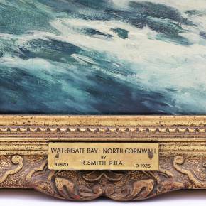Pair of seascapes. REGINALD SMITH (1855-1925). England. 