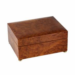 Humidor with musical mechanism by Reuge Music. 