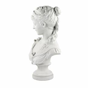 Bust of a young girl. 