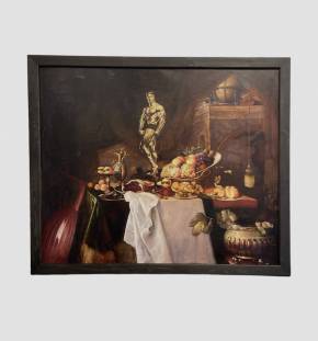 Giclée print on canvas, Hollywood Still Life, 2023, by Kartashov Andrey, Russia, 21st century. 1 of 250 limited prints.