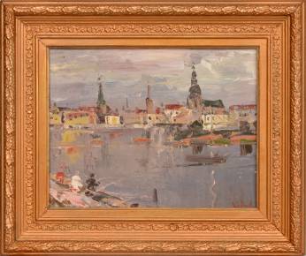 Skats uz Vecrīgu 