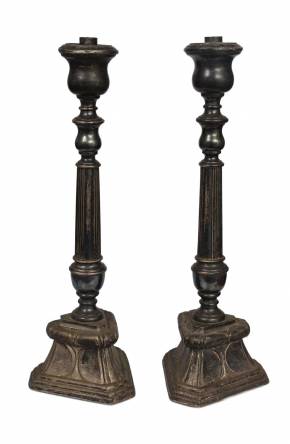 Brass candlesticks 2 pcs.