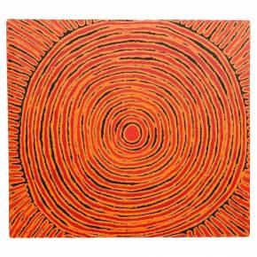 Aboriginal Painting `Ngutjul` by Pantjiya Nungurrayi (1936-)