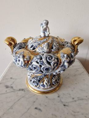 Porcelain candy dish